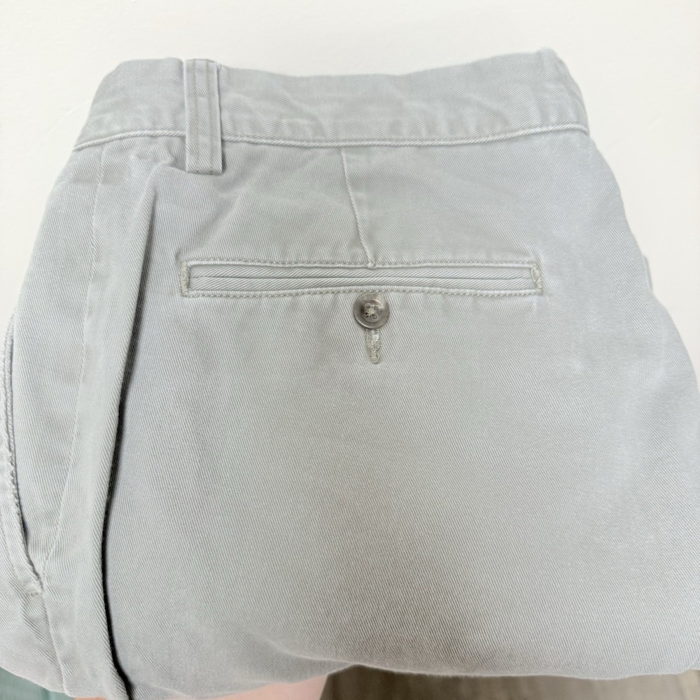 Polo Ralph Lauren Chino Pants Mens 33/32 Gray Excellent Classic Fit Cotton Twill